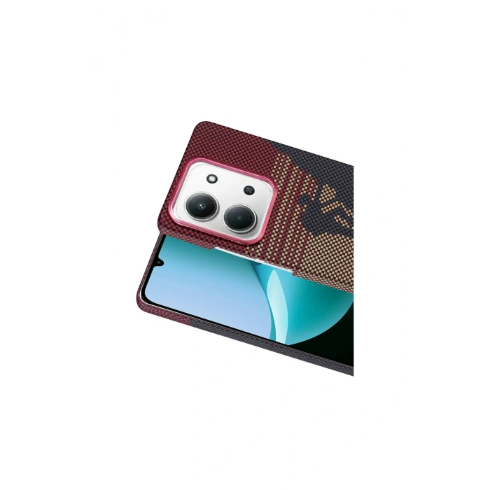 Redmi 15c 4g Vega Magsafe Kapak - Kırmızı