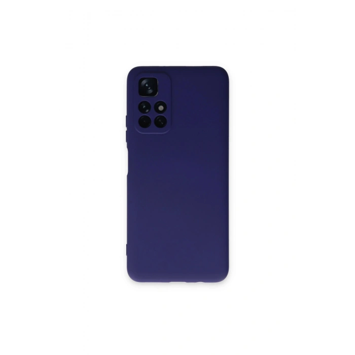 Redmi Note 11t Kılıf Nano İçi Kadife Silikon - Mor