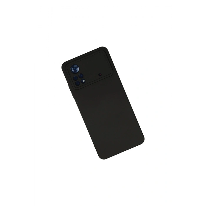 Poco X4 Pro 5g Kılıf Nano İçi Kadife Silikon - Siyah