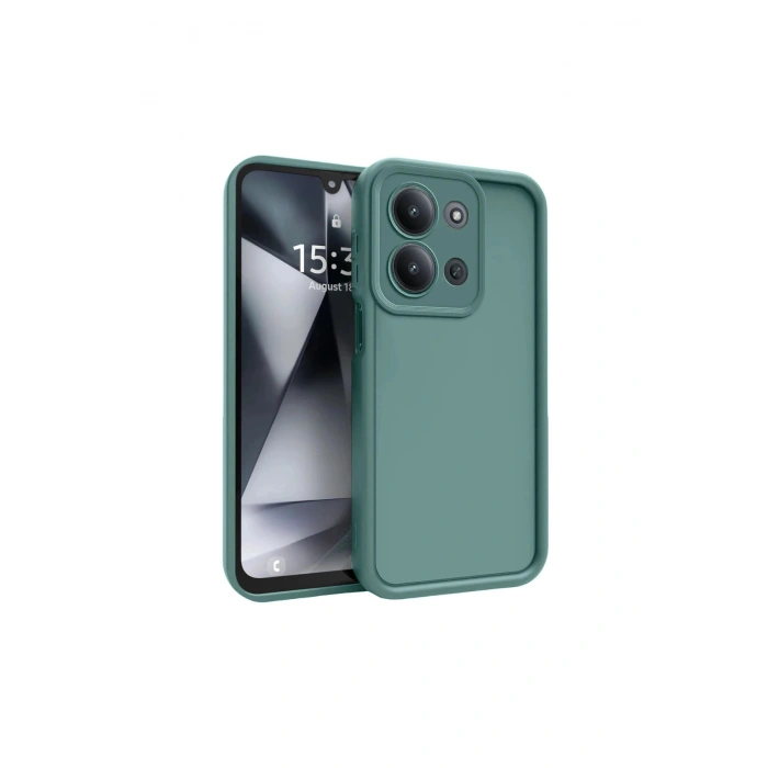 Redmi 15c 4g Viera Silikon - Koyu Yeşil