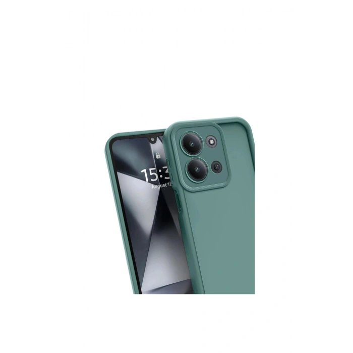 Redmi 15c 4g Viera Silikon - Koyu Yeşil