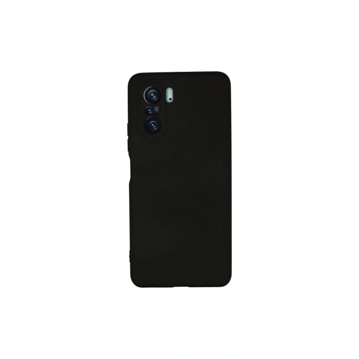 Poco F3 Kılıf Nano İçi Kadife Silikon - Siyah