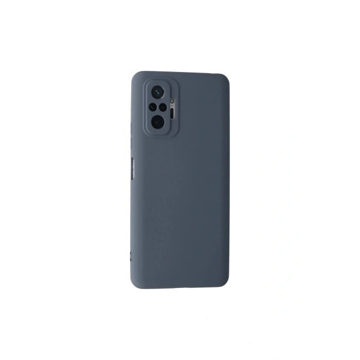 Redmi Note 10 Pro Kılıf Nano İçi Kadife Silikon - Gri
