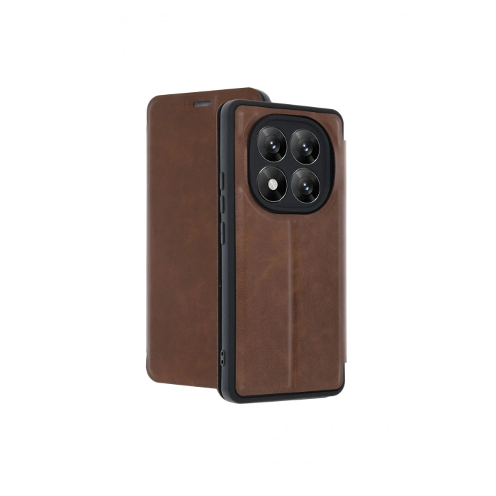 Redmi Note 14 Pro 5g Kılıf Flip Cover - Taba