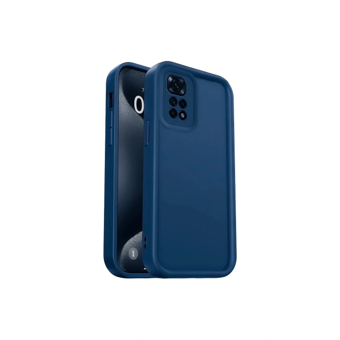 Redmi 10 2022 Kılıf Viera Silikon - Lacivert