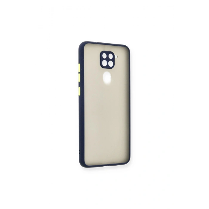 Redmi Note 9 Kılıf Montreal Silikon Kapak - Lacivert