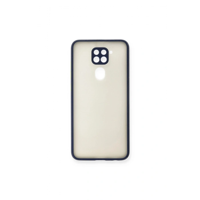 Redmi Note 9 Kılıf Montreal Silikon Kapak - Lacivert