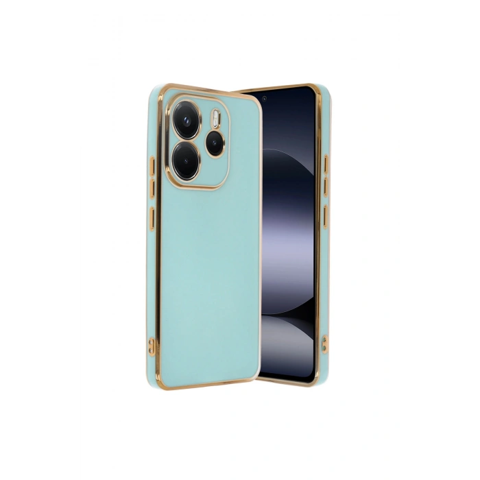 Redmi Note 14 4g Kılıf Volet Silikon - Açık Yeşil