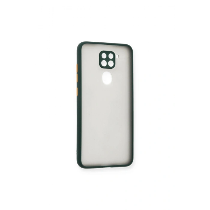 Redmi Note 9 Kılıf Montreal Silikon Kapak - Yeşil