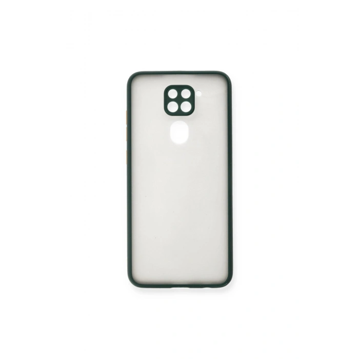 Redmi Note 9 Kılıf Montreal Silikon Kapak - Yeşil