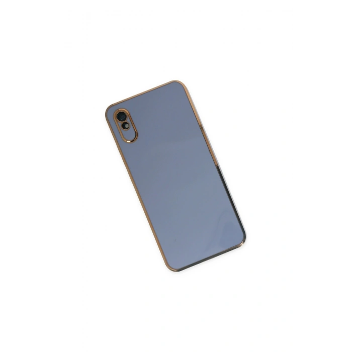 Redmi 9a Kılıf Volet Silikon - Mavi