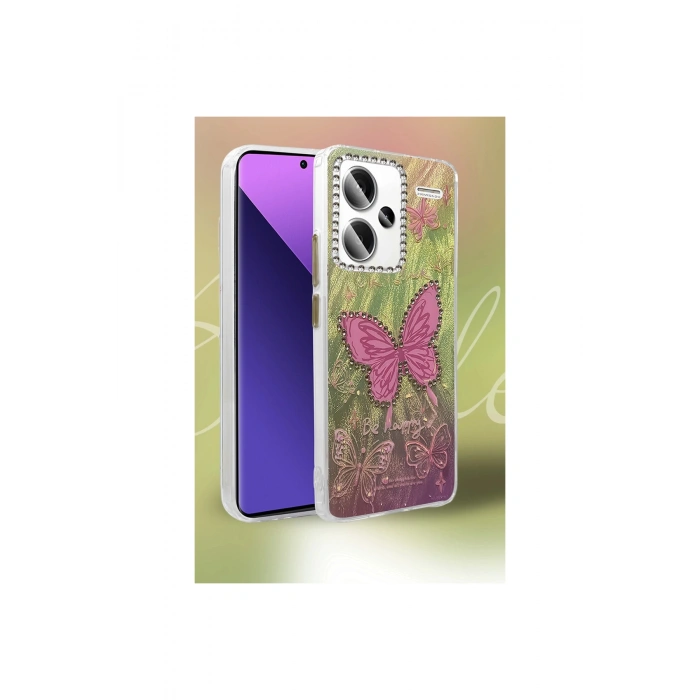 Redmi Note 13 Pro Plus Kılıf Blade Aynalı Desenli Kapak - Desen 3