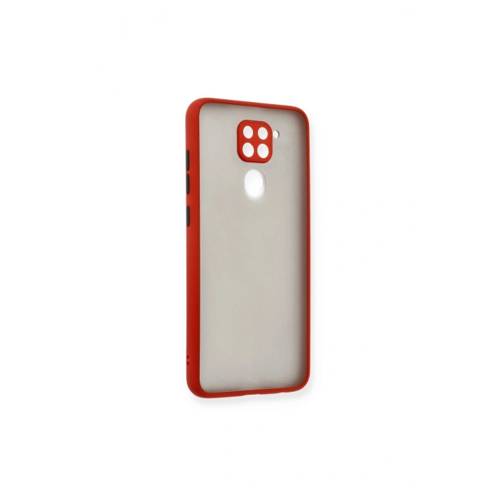 Redmi Note 9 Kılıf Montreal Silikon Kapak - Kırmızı