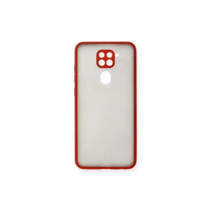 Redmi Note 9 Kılıf Montreal Silikon Kapak - Kırmızı