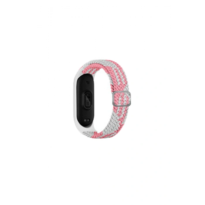 Mi Band 7 Kordon (SAAT DEĞİLDİR) - Pembe-beyaz