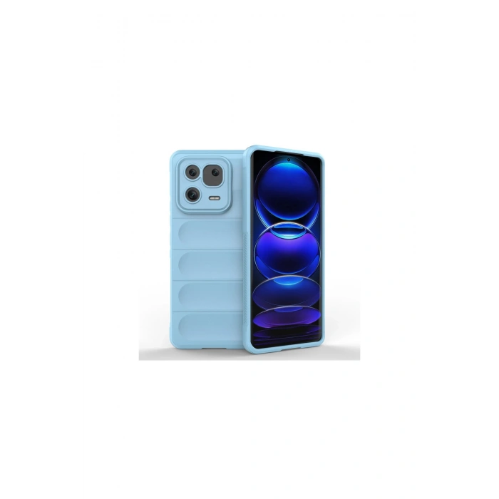 Mi 13 Pro Kılıf Optimum Silikon - Sky Blue