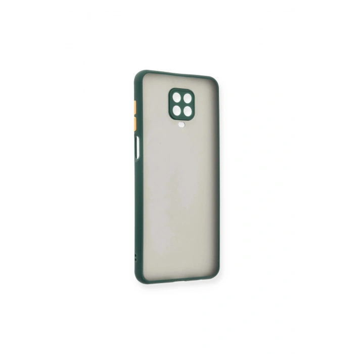 Redmi Note 9 Pro Kılıf Montreal Silikon Kapak - Yeşil