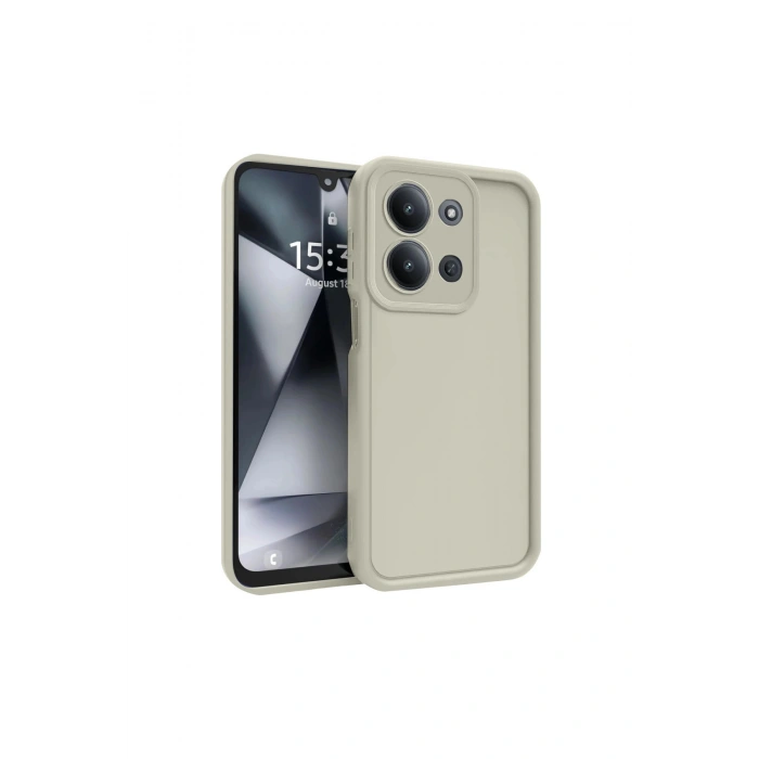 Redmi 15c 4g Viera Silikon - Krem