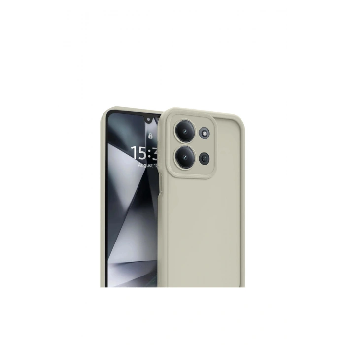 Redmi 15c 4g Viera Silikon - Krem