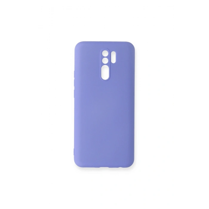 Redmi 9 Kılıf Nano İçi Kadife Silikon - Lila