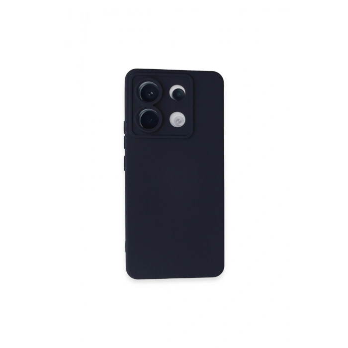 Redmi Note 13 Pro 5g Kılıf Nano İçi Kadife Silikon - Lacivert