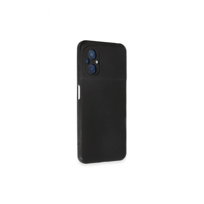 Poco M5 Kılıf Nano İçi Kadife Silikon - Siyah