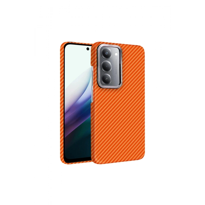 Redmi 15 4g Vega Magsafe Kapak - Turuncu