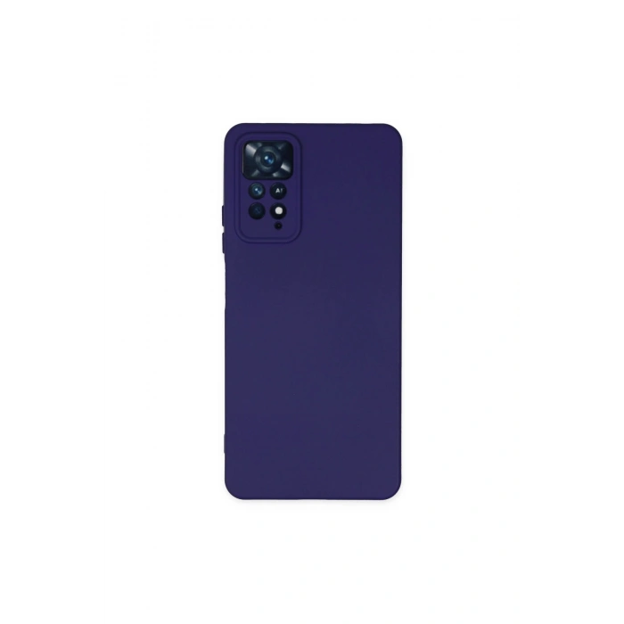 Redmi Note 11 Pro Kılıf Nano İçi Kadife Silikon - Mor