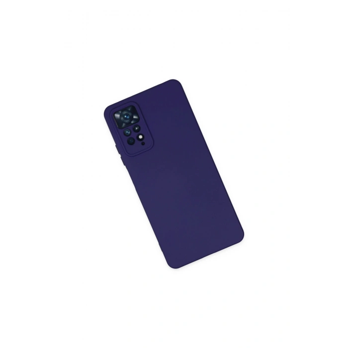 Redmi Note 11 Pro Kılıf Nano İçi Kadife Silikon - Mor