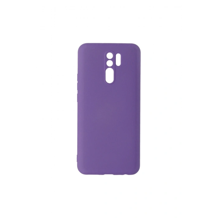 Redmi 9 Kılıf Nano İçi Kadife Silikon - Mor