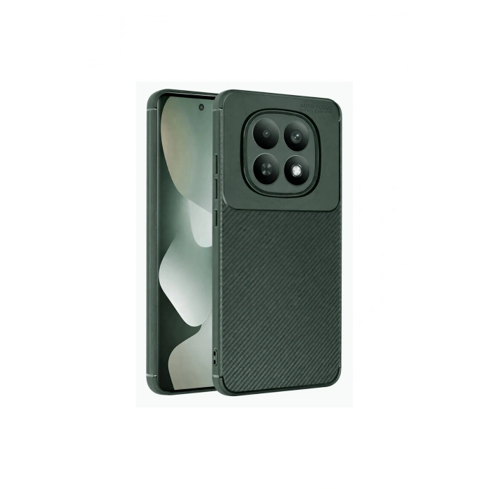 Redmi Note 15 Pro Plus 5g Auto Focus Karbon Kapak - Koyu Yeşil