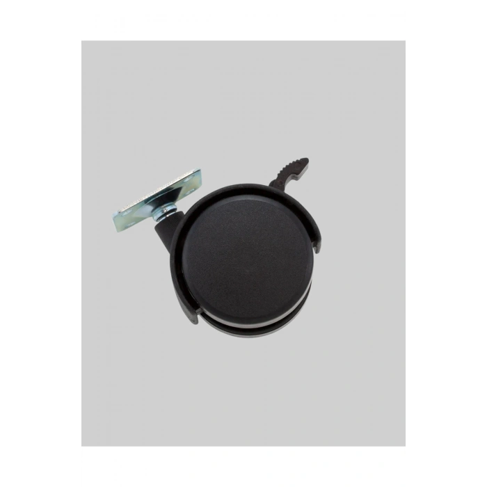 4 cm Kilitli Mobilya Tekerleği Tekli Sessiz ve Dayanıklı