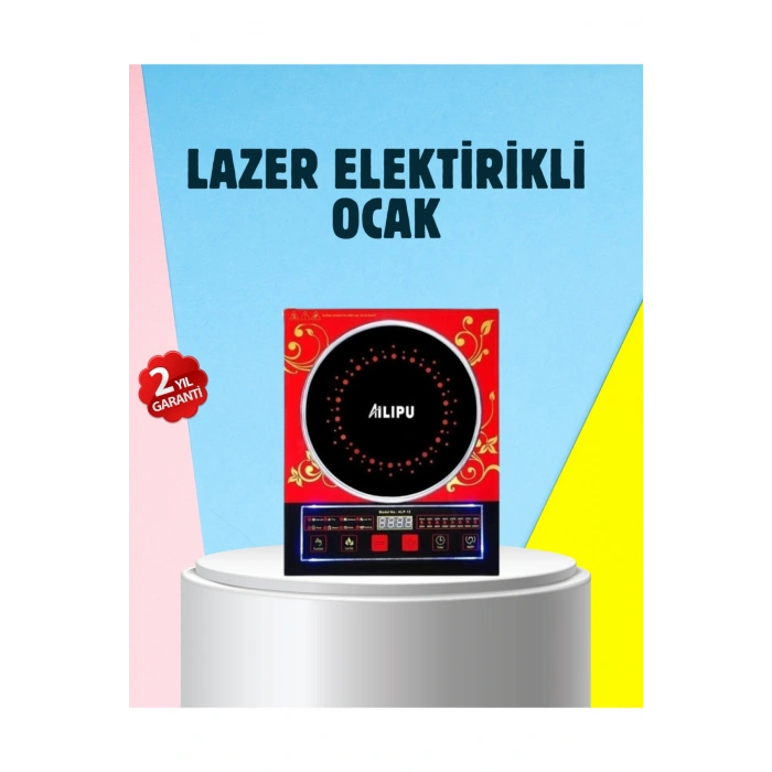 2400 Watt Akıllı İndüksiyon Ocak Dokunmatik Kontrol Isı Ayarlı