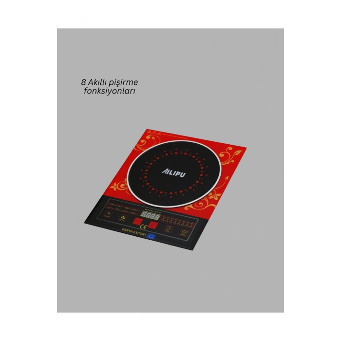 2400 Watt Akıllı İndüksiyon Ocak Dokunmatik Kontrol Isı Ayarlı