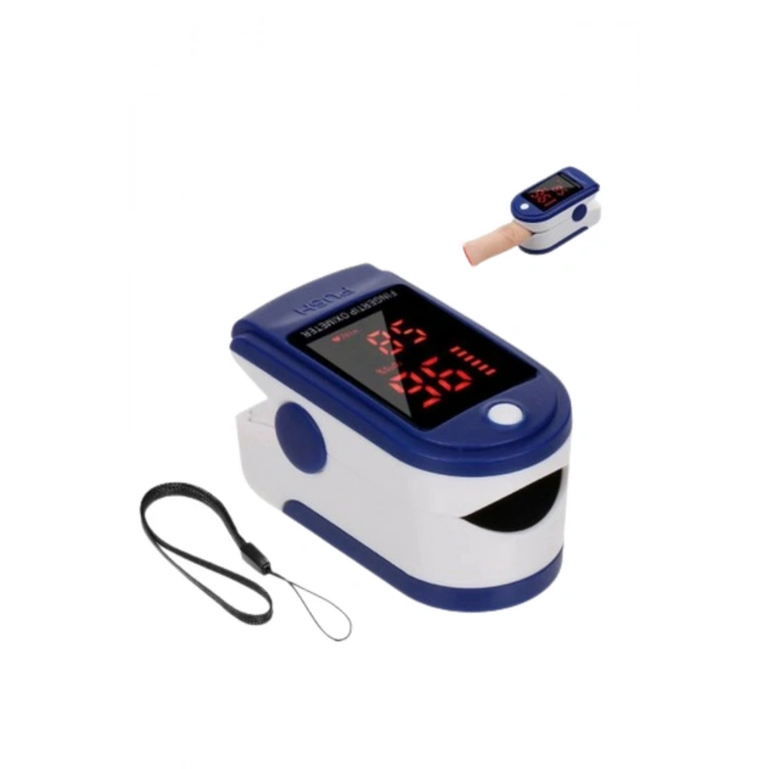 Parmak Tipi Pulse Oksimetre Hassas Ölçüm Taşınabilir Sağlık Cihazı
