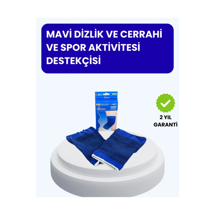 Diz Koruyucu Sporcu Bandajı Esnek Sıkı Destekli