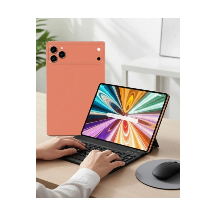Android Tablet Klavyeli Set Stylus Kalem Kılıf Cam Dahil