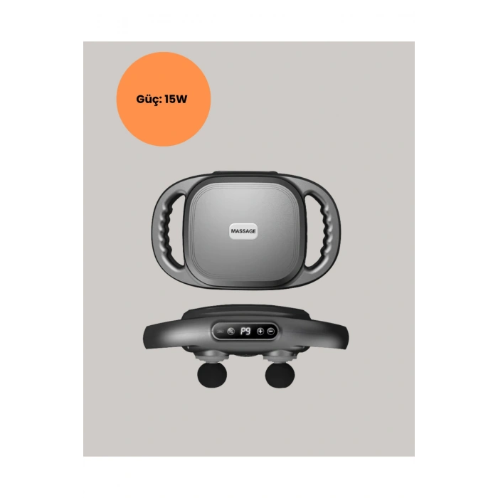 Profesyonel 6 Başlıklı Şarjlı Masaj Tabancası 2000 mAh Güçlü