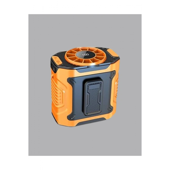 Turbo Mini Taşınabilir Fan – 100 Kademeli Dijital Hız Kontrolü ve Type-C Şarj