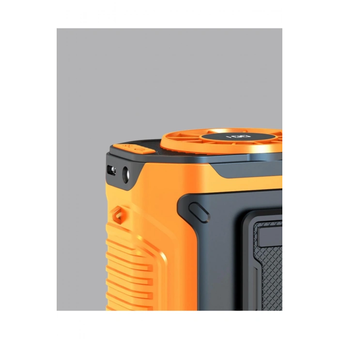 Turbo Mini Taşınabilir Fan – 100 Kademeli Dijital Hız Kontrolü ve Type-C Şarj