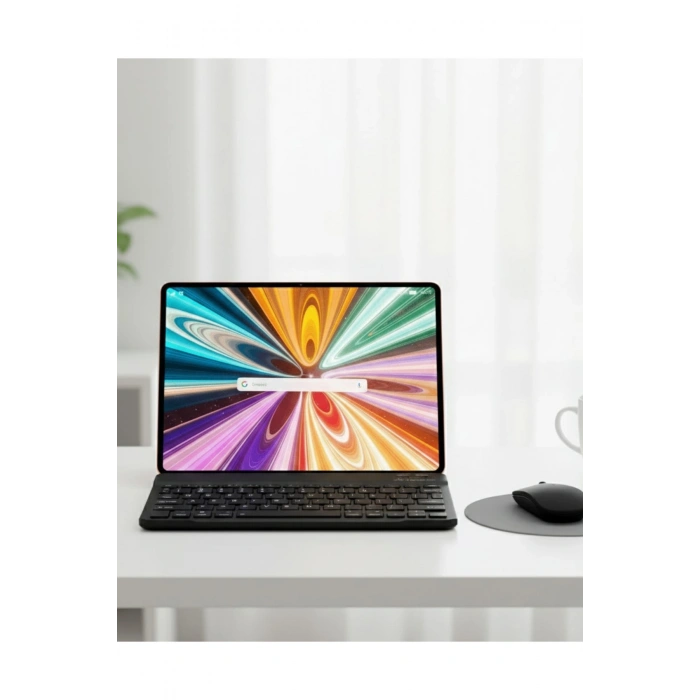 Klavyeli Tablet PC Kalem Kılıf ve Ekran Koruyucu Hediyeli Android Set