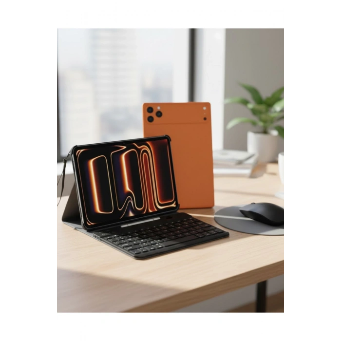 Android Tablet Klavye Kılıflı Dokunmatik Ekran Günlük ve Profesyonel Kullanım