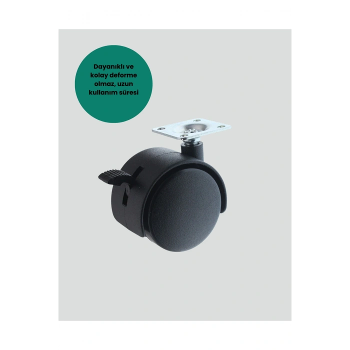 Sehpa ve Restoran Arabası İçin Kilitli Ayak 4’lü