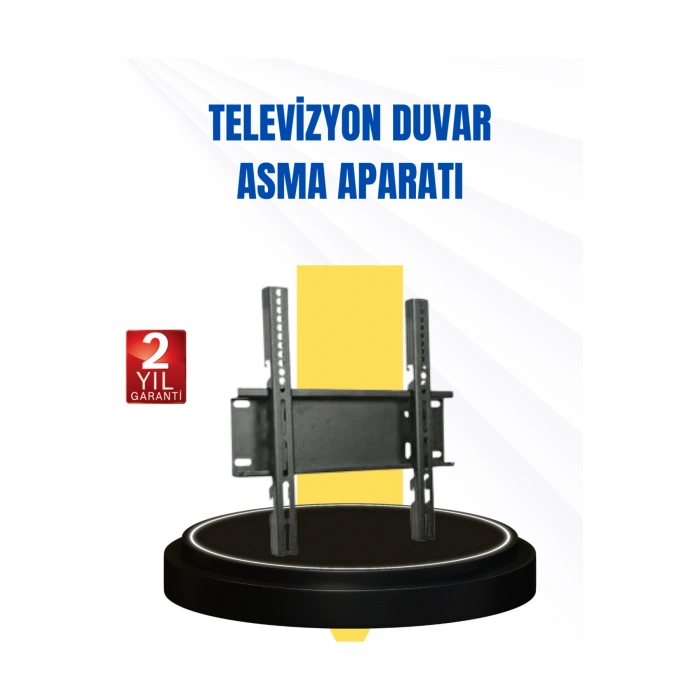 LED TV Askı Aparatı 32-42 İnç Uyumlu Sağlam Çelik Kompakt Tasarım