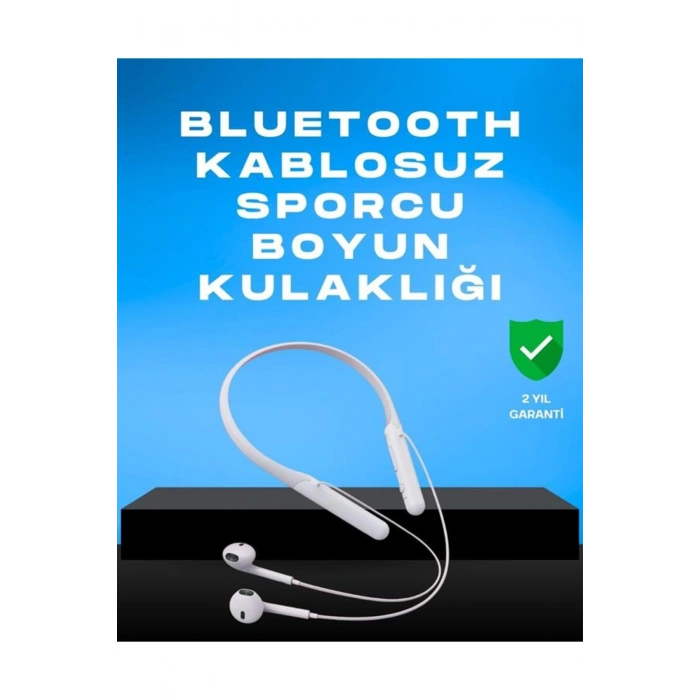 Kablosuz Bluetooth Kulaklık – Boyun Askılı, 100 Saat Pil Ömrü