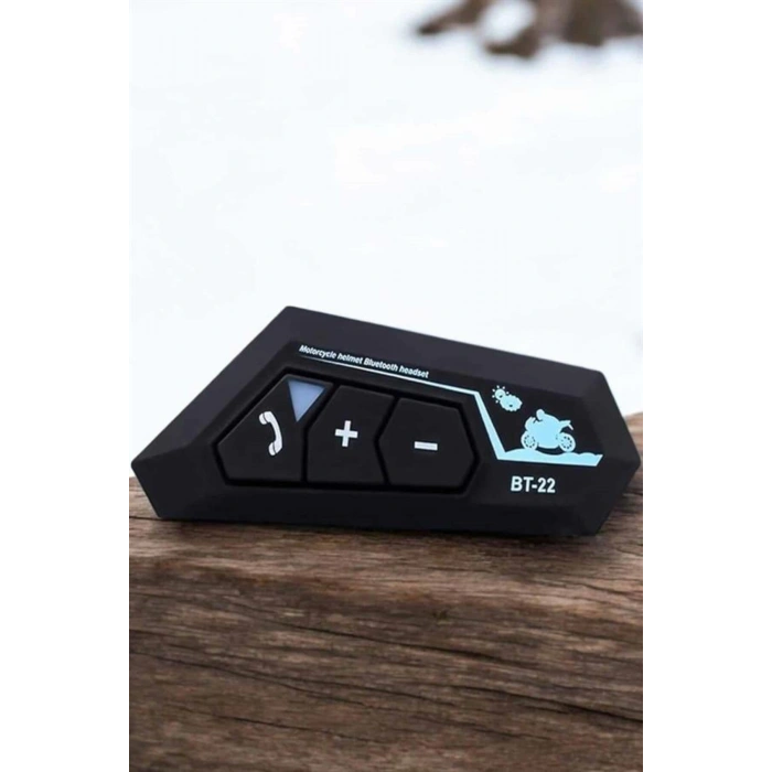 İnterkom Intercom Kask Kulaklık Bt22 Bluetooth Motosiklet Kulaklık 5.0 Bluetooth