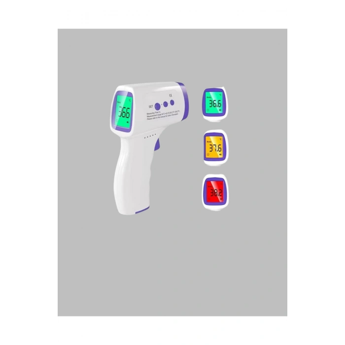 Kızılötesi Alından Temassız Ateş Ölçer Akıllı Sesli Uyarı