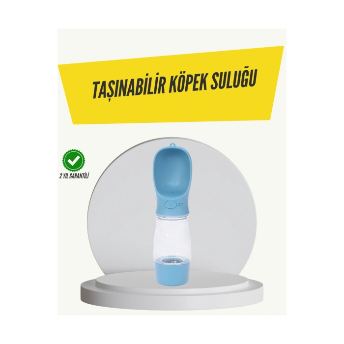 Taşınabilir Su Tasarruflu Köpek ve Kedi Su Şişesi Tek Elle Kullanım Kolaylığı