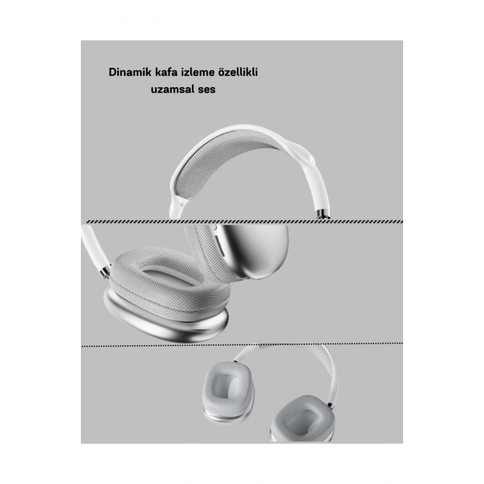 P9 Pro Plus Bluetooth Kulak Üstü Kulaklık –Gürültü Engelleme ve 5 Saat Dinleme Süresi