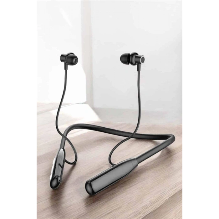 Boyun Bantlı Bluetooth Kulaklık Yüksek Ses Kaliteli 100 Saat Kulaklık